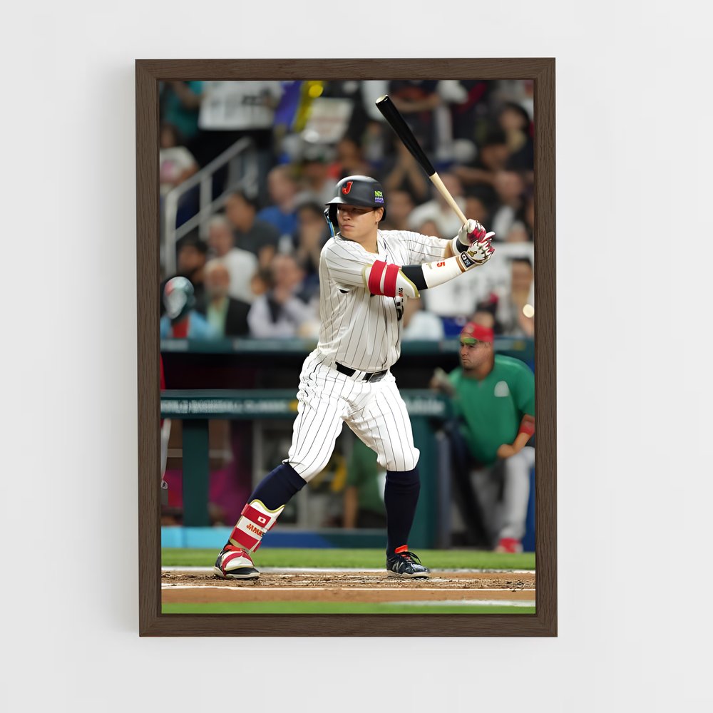 Poster Munetaka murakami manche – affiche Baseball (vue 5)